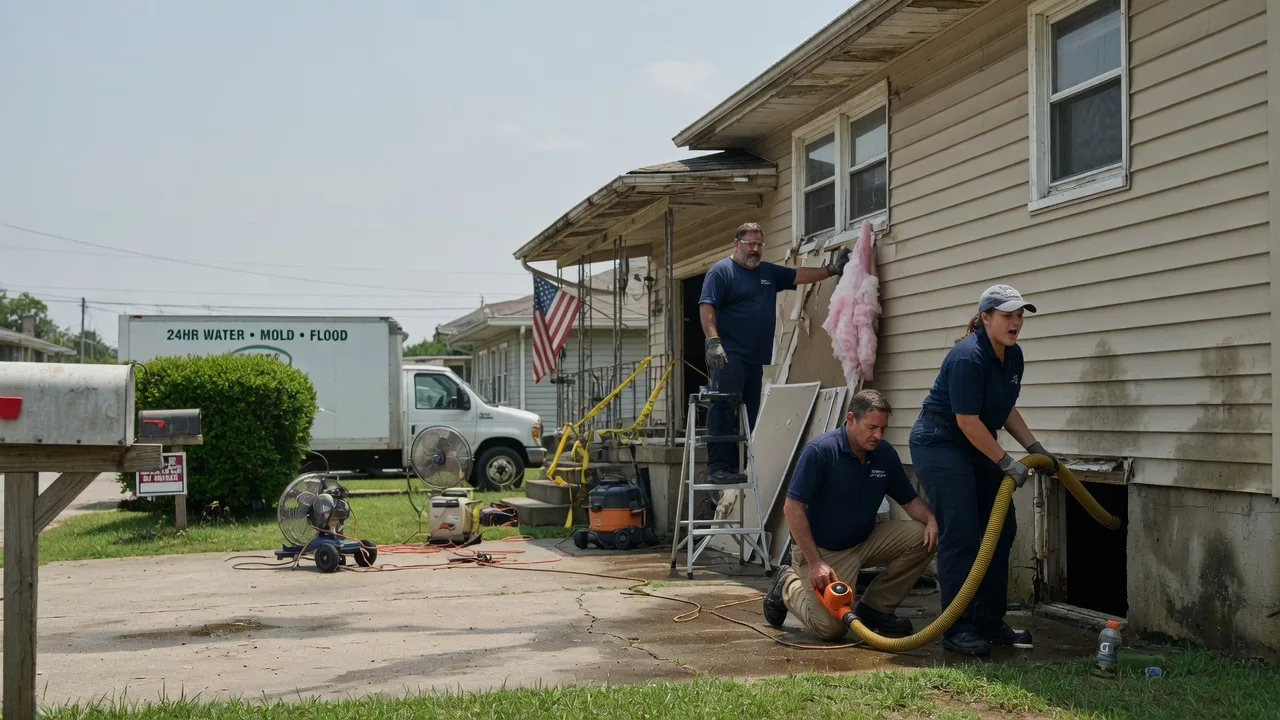 Water Damage Repair in Fairfield Bay, AR near me